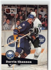 Darrin Shannon Buffalo Sabres 1991 #14
