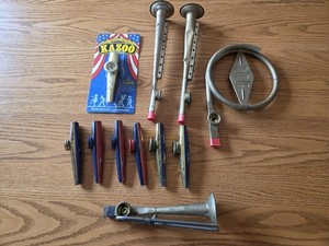 Vintage Metal Kazoo Lot Of 11