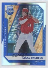 2021 Panini Elite Extra Edition Aspirations Blue 197/249 Izaac Pacheco #39 7fq