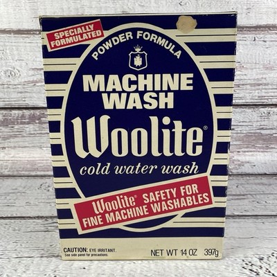 Woolite Cold Water Wash Powder Formula Laundry Detergent Vintage Unopened