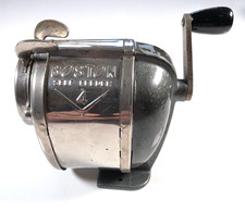 Vintage Boston Self Feeder Metal Manual Pencil Sharpener