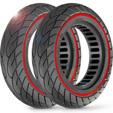 2-Pack 10x2.125 Tubeless Scooter Tires - Fits Models: 8.5x2.0, 8 x2, 50-75-6....