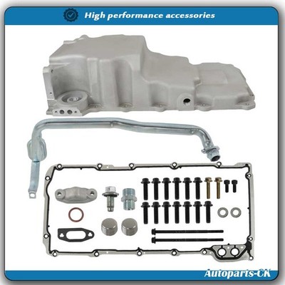 LS Retro-For Aluminum Rear Sump Oil Pan With Added Clearance & Turbo Drains
