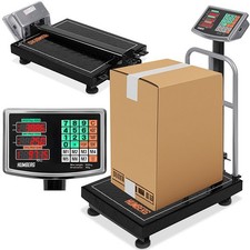 Platformwaage Lagerwaage 300 kg Digital Industriewaage Paketwaage klappbar