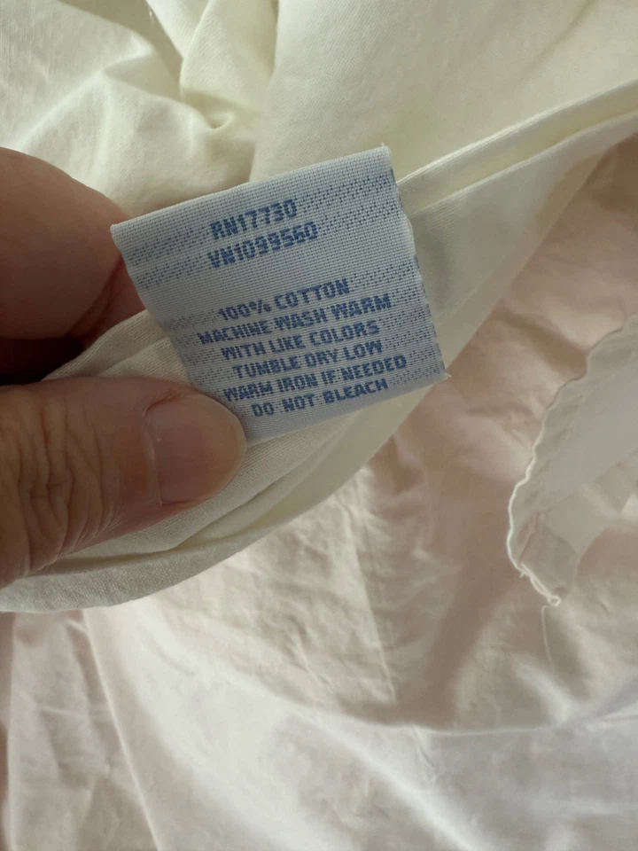 SIMPLY SHABBY CHIC Rosa Claro 15" ESQUINA DIVIDIDA Mezcla Algodón 55 x 80 COMPLETO Foto 4 de 4