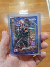 2025 Panini Prizm WNBA Rayah Marshall #47 Blue Pulsar /199 Sun Rookie Card