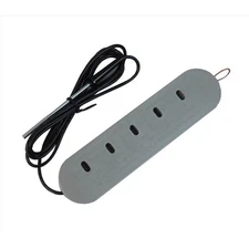 Dare Products 1360 Gray/Silver 5000V Plastic Electric-Powered Fence Tester