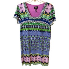 Laundry by Shelli Segal Colorful Print Dress - Size Small