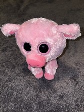 *Retired* Ty Beanie Boo - ‘CORKY’ the pig 🐷 9in (2013) NEW w/ Purple tags