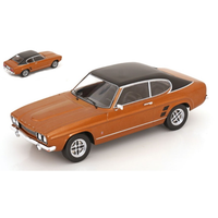 Ford Capri Mk I Gxl 1973 Brown/Black 1:18 Modelcargroup Auto Stradali -D- Neues