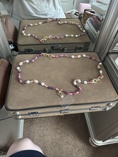 MacRae  Co. Phone Crossbody with Gold Plating and Natural Stones. New In Box