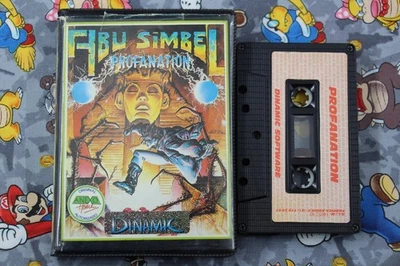 MSX ESTUCHE DINAMIC ABU SIMBEL PROFANATION EN ESPAÑOL - Imagen 1 de 3