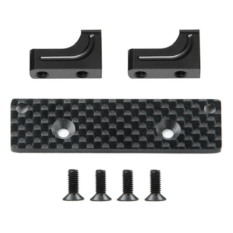 Alloy Servo Mount Carbon Plate For Axial AXI03004 Capra 1.9 1/10 RC Car NEW - Image 3 of 4
