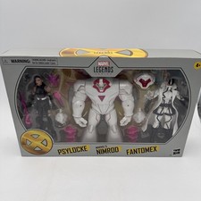 Marvel Legends X-Men Nimrod Psylocke & Fantomex 3 Figure Pack Box Set BRAND NEW
