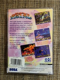 Astal 1995  Sega Saturn LN perfect condition COMPLETE+reg card! All clean