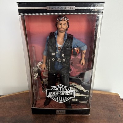 Barbie Collector Edition 1999 Harley Davidson Ken Doll w/ Helmet
