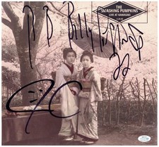 Smashing Pumpkins Autographed Live At Kawaski 2x LP Vinyl Record Album Billy Cor