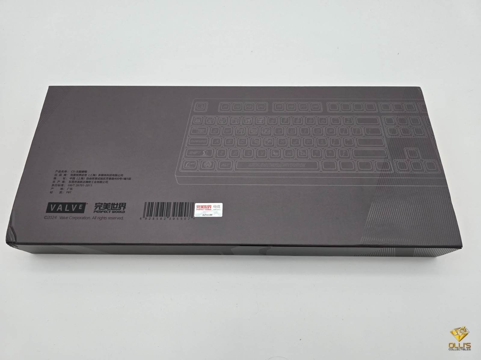 CS:GO CS2 Tastatur Key Caps Original Valve CSGO Perfect World Pin ...