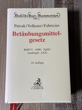 Betäubungsmittelgesetz 10. Auflage Patzak/Vo...