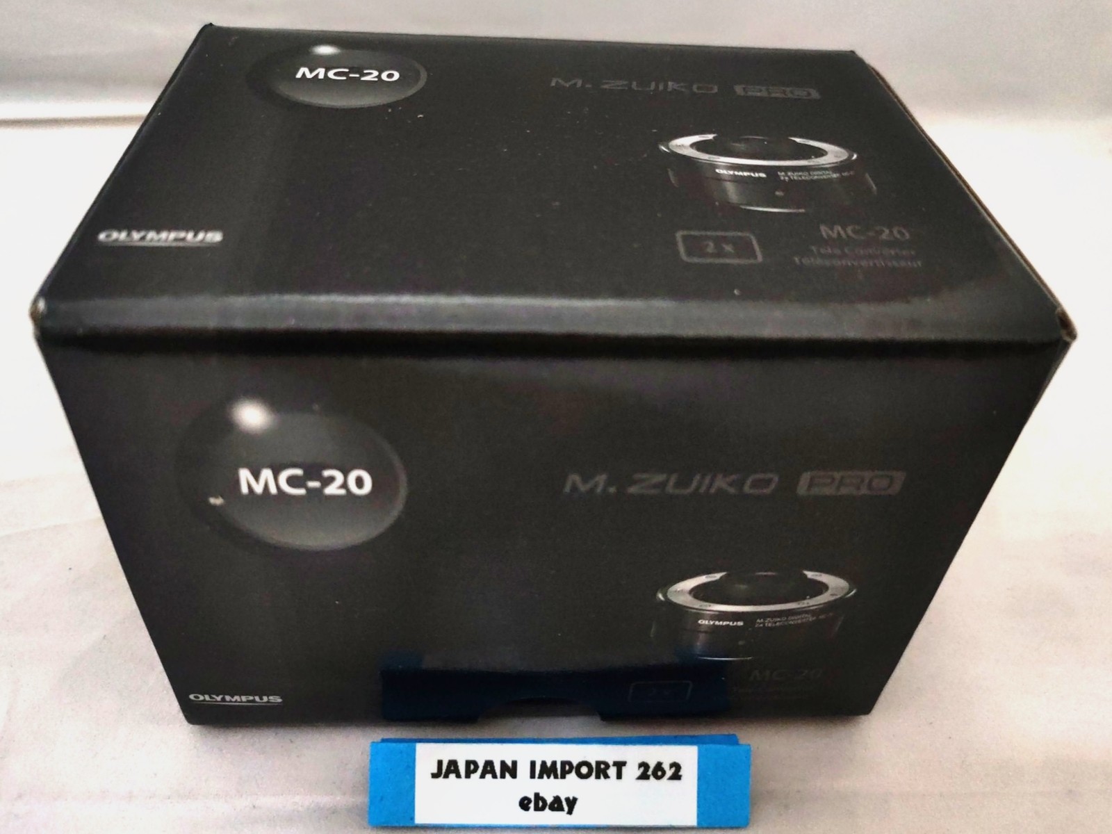 Olympus M.Zuiko Digital 2x Teleconverter Lens Black MC-20 Japan
