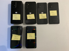 Job lot x 18 Samsung Galaxy A40, A32, A33, A34 FAULTY Read Description