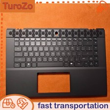 XPS 17 9720, Precision 5770 New Dell 17 Palmrest Upper Case US Backlit KB TP