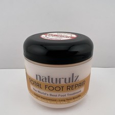 Naturulz Total Foot Repair Cream NO JUNK Lotion, Softens Cracked Skin, 4 oz