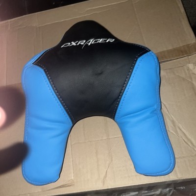   DXRACER Top Pillow Blue Black Gaming Chair Cushions  