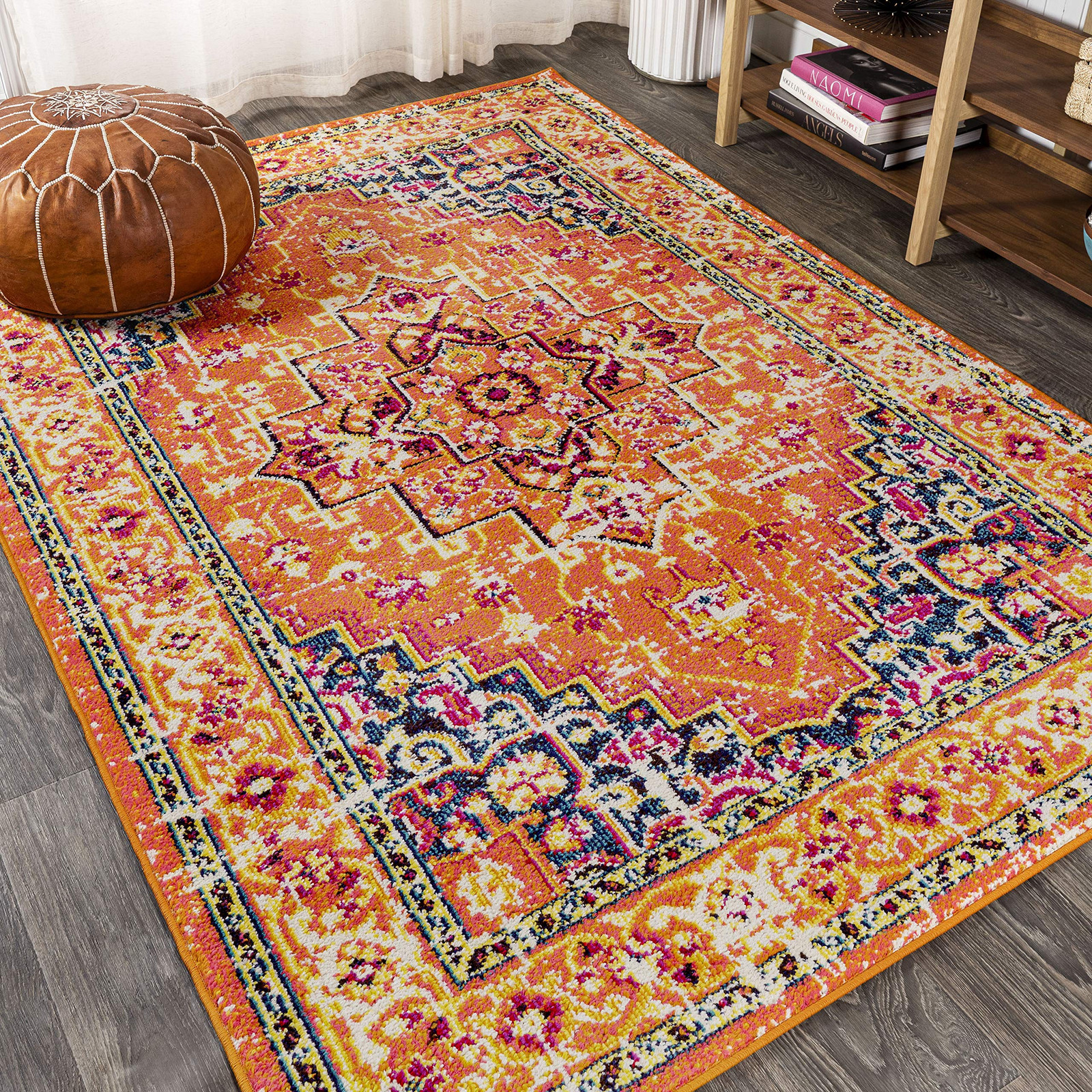 Jonathan Y Brooklyn Bohemian Medallion Geometric Indoor Area Rug MD207D-8