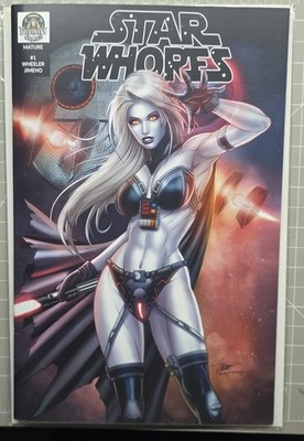 Divinity Comics Star Whores #1 CVR D  Darth Vader Lady Death Adult