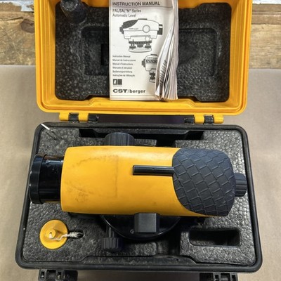 CST/Berger 24x Pal/Sal ''N'' Series Automatic Builder's Level w/ Hard Shell Case