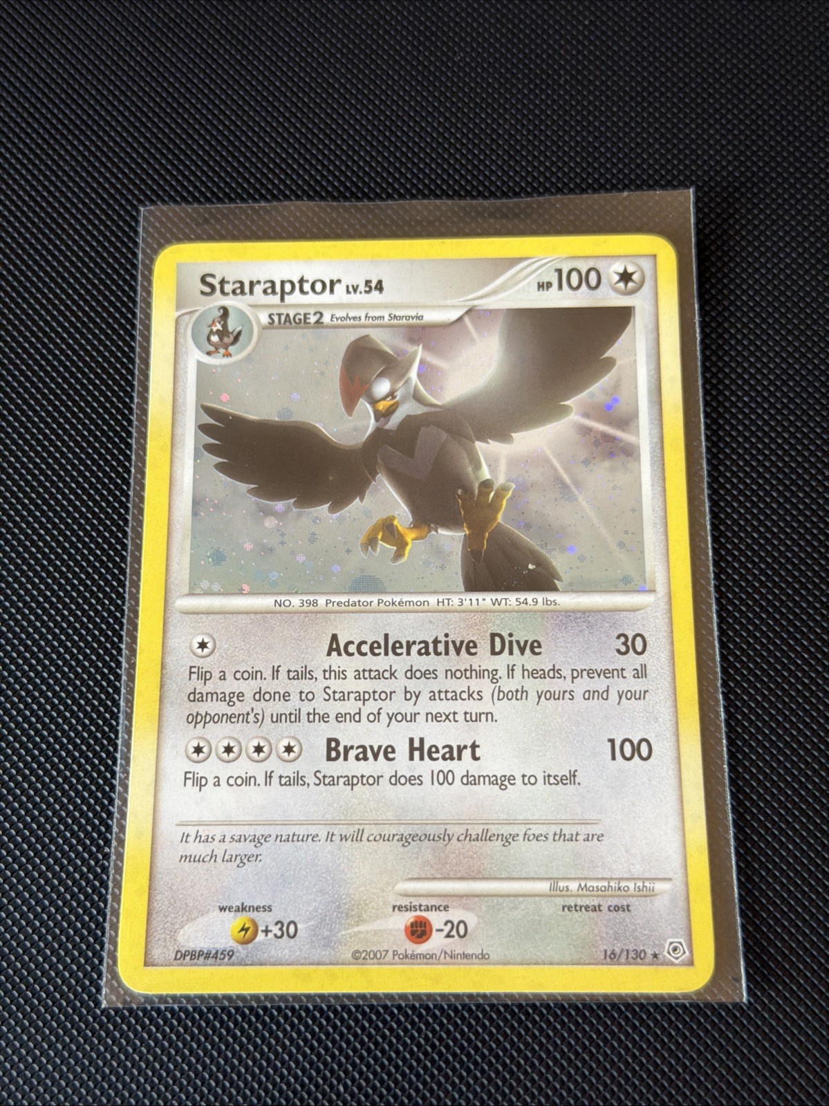 Staraptor 16/130 Diamond and Pearl Holo