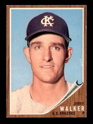 1962 Topps #357 Jerry Walker   VG/VGEX X3421832