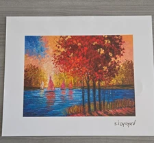 SLAVA IIYAYEV "Our River of Love" Lithograph 9 3/8" X 11 1/2" | Park West | 2024