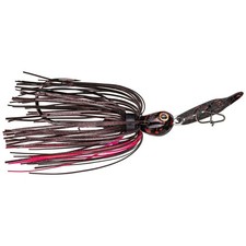 Strike King Thunder Cricket Bladed Swim Jig Black Widow 8oz Maximum Action