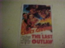 SUPER 8MM film THE LAST OUTLAW with Harry Carey 4-400ft reels sound