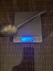 Fine Arts Sterling Silver Serving Spoon 8 3/8" & 7.25" Knife ProcessionalPattern — photo 5