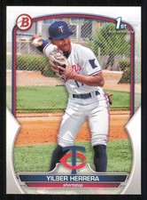 2023 Bowman Prospects #BP86 Yilber Herrera