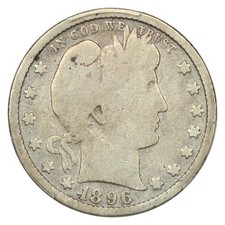 1896 Year Barber Quarters (1892-1916) for sale | eBay