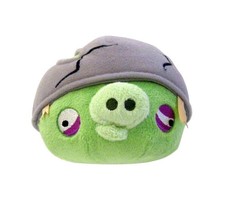 Angry Birds Corporal Pig Plush Broken Helmet 5 Commonwealth Bad Piggie