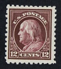 CKStamps: US Stamps Collection Scott#435 12c Franklin Mint H OG