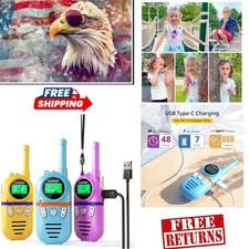 Lightweight 8-Channel Walkie Talkies for Kids - Perfect for Family Adventures