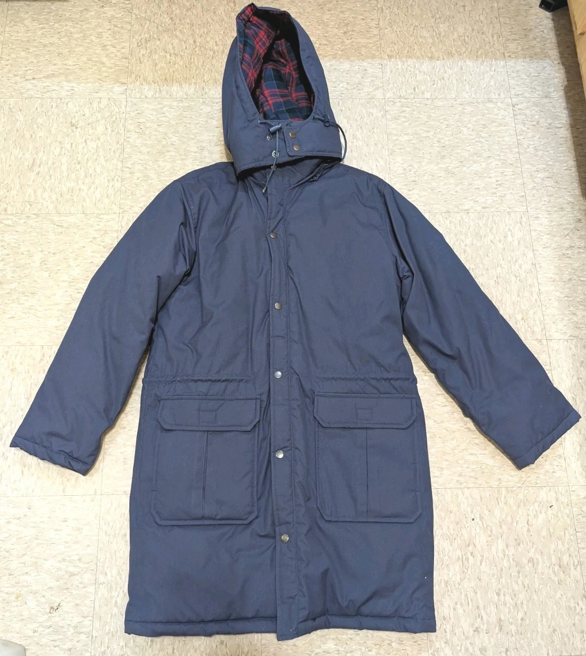 Vintage Orvis Hooded Parka Hunting Fishing Outdoors Jacket Size M