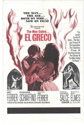 El Greco Poster 27x40 Mel Ferrer Rosanna Schiaffino ?ngel Aranda