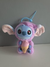 Stitch Plush Ice-Cream - Lilo & Stitch - New In Packaging. Bag Charm. Pink. 