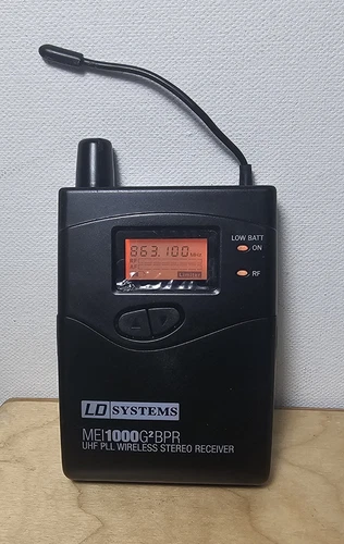 LD Systems MEI 1000 G2 BPR Band 5 UHF Wireless Stereo Receiver