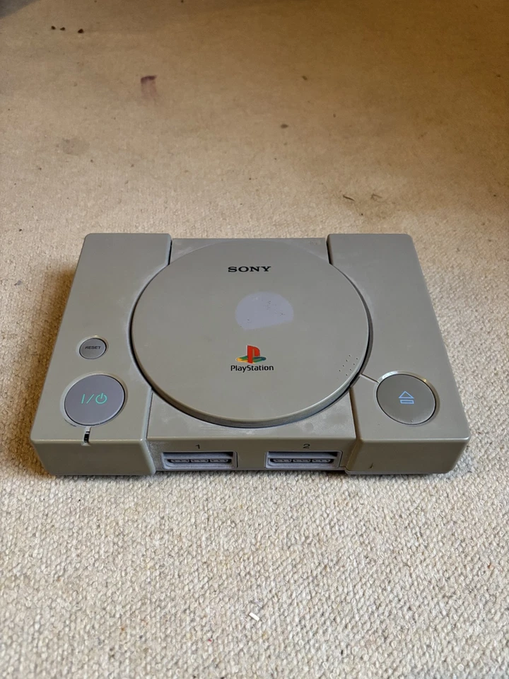 PlayStation 1 + Dualshock Controller/All Wires/Memory Card & Sealed Demo/Manual✅, photo 1 of 4