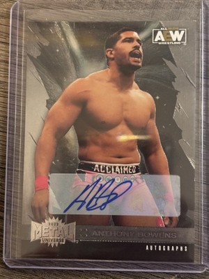 2022 Skybox Metal Universe AEW All Elite Wrestling - Anthony Bowens #24...