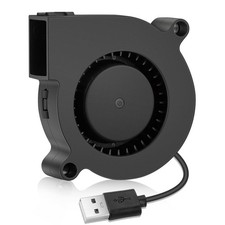 50mm x 15mm Mini USB 5V Centrifugal Turbine Blower Fan Brushless 5015 Fan for...