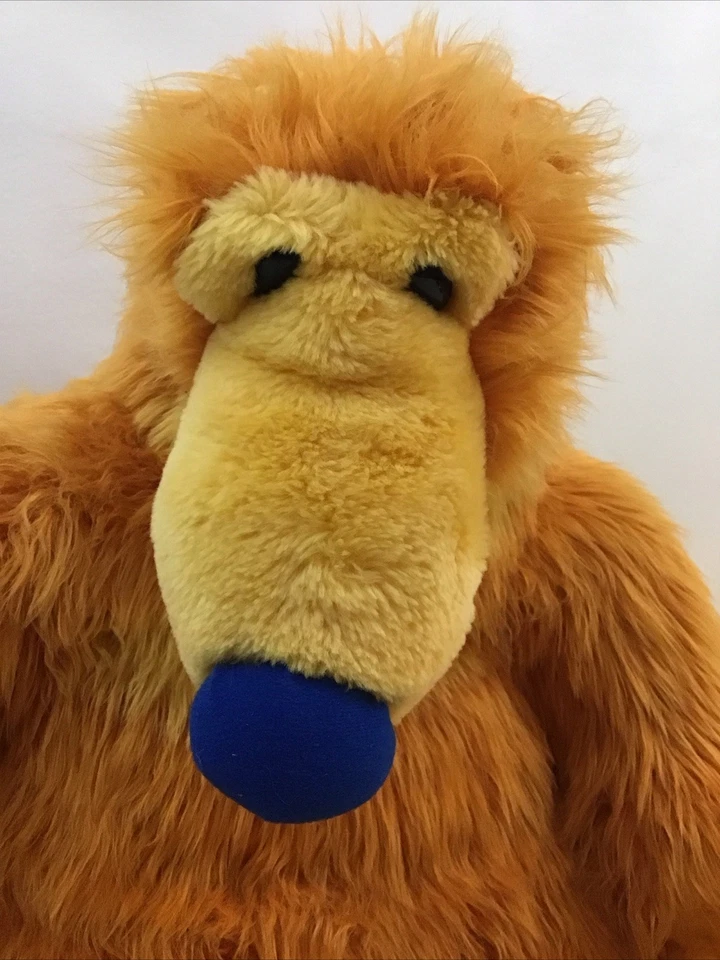 Disney Bear in the Big Blue House Pelúcia Grande 19" Henson Mattel Arcotoys Vintage - Imagem 2 de 4